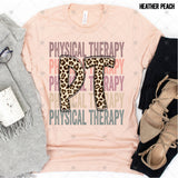 Transfer 000501 - Education Occupation Titles Stacked Word Art Leopard