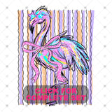 Transfer 000509 - Summer Flamingo