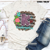 Transfer 000529 - Floral Leopard Grade Set