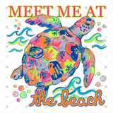 Transfer 000534 - Meet Me at the Beach Sea Turtle