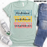 Transfer 000536 - Teach Stacked Word Art