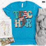 Transfer 000538 - Teacher Whimsical Leopard