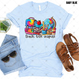 Transfer 000543 - Teach Love Inspire Tie Dye