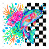 Transfer 000547 - Watercolor Fish