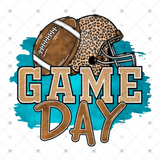 Transfer 000549 - Game Day Helmet Leopard