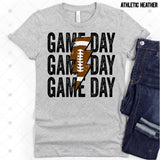 Transfer 000552 - Football Game Day Stacked Word Art