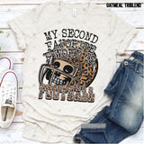 Transfer 000558 - My Second Favorite Word is Football Skull