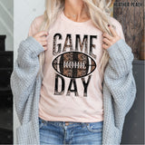 Transfer 000559 - Game Day Football Leopard Stripe