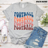 Transfer 000561 - Retro Football Stacked Word Art