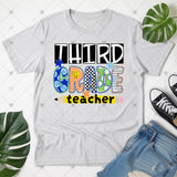Transfer 000571 - Colorful Smile and Pencil Boy Teacher Grade Set