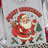 Transfer 000573 - Merry Christmas Vintage Santa