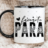 Transfer 000582 - Favorite Para Single Color