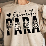 Transfer 000582 - Favorite Para Single Color