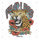 Transfer 000598 - For My God is Always With Me Leopard