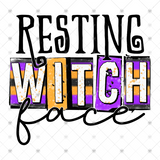 Transfer 000600 - Resting Witch Face Purple