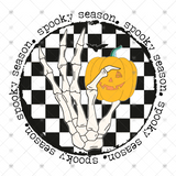 Transfer 000605 - Skeleton Hand Spooky Season