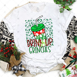 Transfer 000664 - Drink Up Leopard Christmas