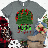 Transfer 000668 - Merry Christmas Trees Leopard