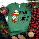 Transfer 000669 - Dead Inside But Festive Polka Dot Skull