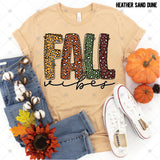 Transfer 000680 -  Fall Vibes Colored Leopard