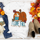 Transfer 000686 -  I Love Fall Most of All Pumpkin Coffee
