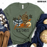 Transfer 000687 - Fall Vibes Leopard & Plaid Pumpkins