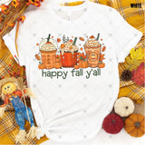 Transfer 000689 - Happy Fall Y'all Pumpkin Coffee