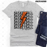 Transfer 000695 - Loud and Proud Basketball Mom Stacked Word Art