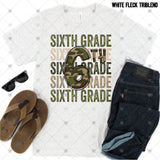 Transfer 000722 - Stacked Word Art Camo Grade Set