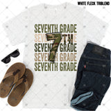 Transfer 000722 - Stacked Word Art Camo Grade Set