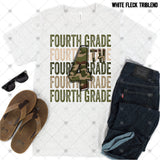 Transfer 000722 - Stacked Word Art Camo Grade Set