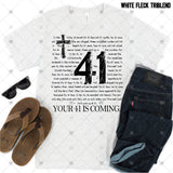 Transfer 000729 - Your 41 is Coming