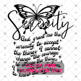 Transfer 000730 - Serenity Prayer