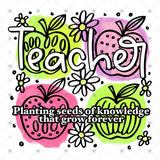 Transfer 000736 - Teacher Planting Seeds of Knowledge