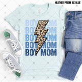 Transfer 000739 - Boy Mom Stacked Word Art Leopard