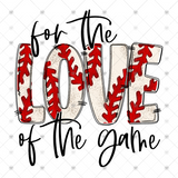 Transfer 000750 - Baseball For the Love of the Game