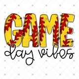Transfer 000755 - Softball Game Day Vibes