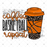 Transfer 000761 - Coffee Basketball Repeat Leopard