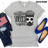 Transfer 000762 - Coffee Soccer Repeat Leopard