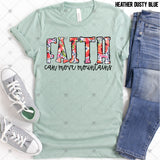 Transfer 000768 - Faith Can Move Mountains Floral