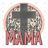Transfer 000770 - Blessed Mama Cross Leopard