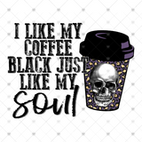 Transfer 000778 - I Like My Coffee Black