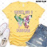 Transfer 000791 - Created with a Purpose Floral Butterfly