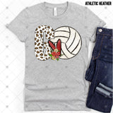 Transfer 000821 - Leopard Letter G Volleyball