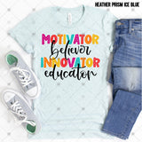 Transfer 000832 - Motivator Believer Innovator Educator