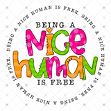 Transfer 000840 - Being a Nice Human Is Free