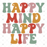 Transfer 000846 - Retro Healthy Mind Happy Mind