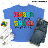 Transfer 000855 - Snack Play Snack Repeat Leopard