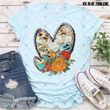 Transfer 000868 - Aztec Floral Hearts
