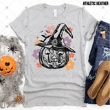 Transfer 000876 - Floral Pumpkin Witch